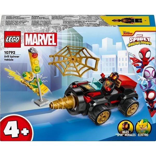 マーベル スパイディとすごいなかまたち ドリルスピナーマシン 10792 新品レゴ LEGO　知育玩...