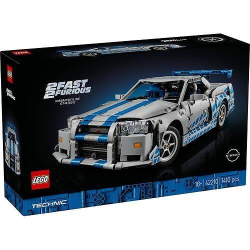 ワイルド・スピード 日産スカイラインGT-R (R34) 42210 新品レゴ テクニック   LE...