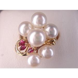 miu miu（ミュウミュウ） 極美品☆MIUMIU 5JO562 フェイクパール