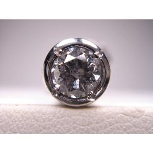 ネクタイピン タイタック プラチナ Pt900 ダイヤモンド 0.349ct (G.VS2