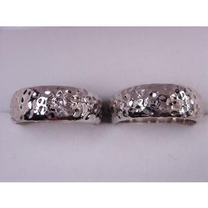 プラチナマリッジリング結婚指輪 シンプル甲丸リング S 0.005ct