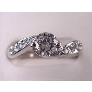プラチナ　ダイヤモンドリング　婚約指輪　ブライダルリング　結婚指輪　０．３１8ｃｔ｜kenbrand