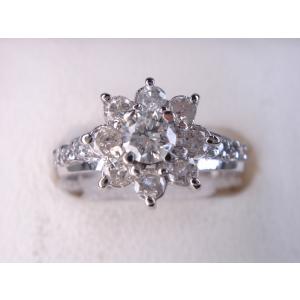 ダイヤモンドリングPt900鑑定書付き ラウンドブリリアントカット重量0.30 0.517ct 天然ダイヤモンド リング プラチナ PT900 カラット ラウンド