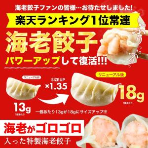 餃子 ぎょうざ 冷凍餃子 極上えび餃子60個 ...の詳細画像2