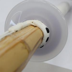 剣道 竹刀用 ゴム製 鍔つば止め 茶・黒・紫 ...の詳細画像3