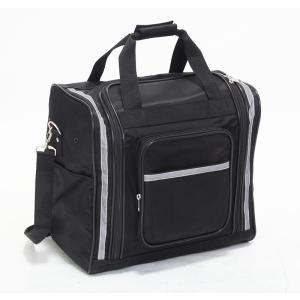 剣道 防具袋 黒 少年用3Way反射材付 防具バックの詳細画像3
