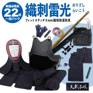 メール便なら送料無料 剣道 初心者 中学 高校生 22点フルセット 織刺雷光 防具 Set995 剣道防具online Yahoo 店 通販 Yahoo ショッピング Modern Opensid Bandungkab Go Id