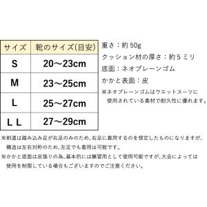 剣道 かかと サポーター ●≪底・皮付き≫ ネ...の詳細画像4