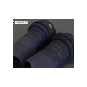 剣道 防具 小手 空 7.5mm 紺革飾り縫い...の詳細画像1