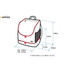 剣道 袋 防具袋 BUDO WING PRO ...の詳細画像2