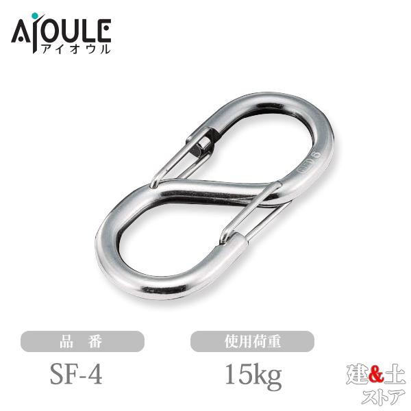 ふじわら Sカンフック SUS304 使用荷重15kg 品番SF-4