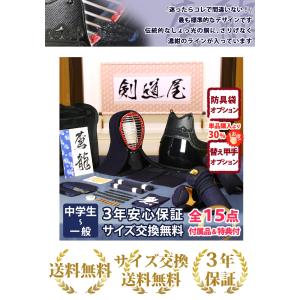 【新入生応援】実戦型 防具一式 全15点『蒼龍...の詳細画像1
