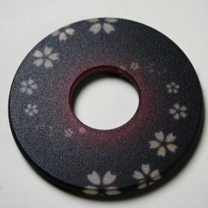 3000円以上で送料無料]剣道竹刀用・鍔(ツバ)○紋様鍔・ワン
