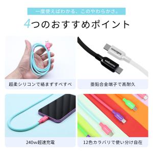【2点目半額】シリコン iPhone 急速充電...の詳細画像1