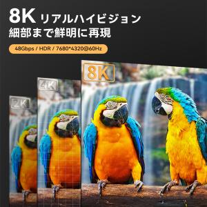 HDMIケーブル 8K 1m 1.5m 2m ...の詳細画像1