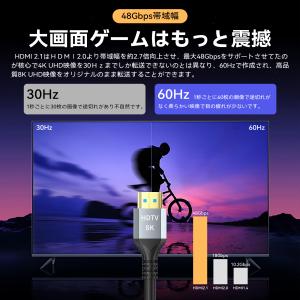 HDMIケーブル 8K 1m 1.5m 2m ...の詳細画像3