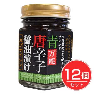 WAYASAI　青唐辛子醤油漬け　120g×12個セット - ベストアメニティ 送料無料｜kenjin