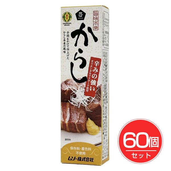 旨味本来・からしチューブ 40g×60個セット - ムソー