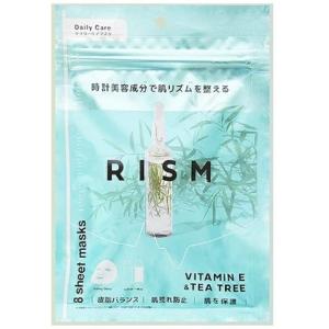 RISM （リズム）　デイリーケアマスク　ビタミンE＆ティーツリー　8枚｜kenjoy