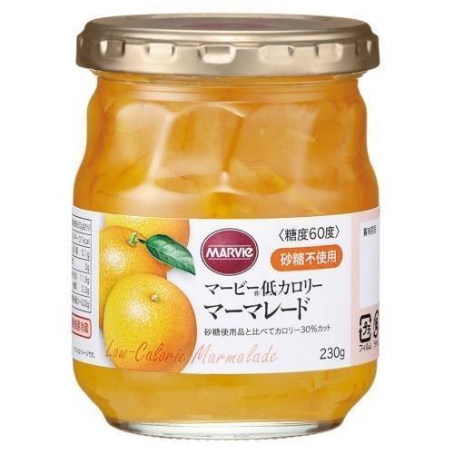 マービー　低カロリーマーマレードジャム　　瓶詰230g