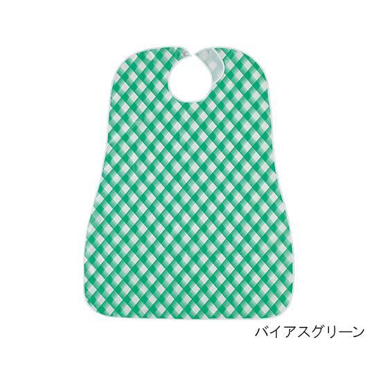 防水食事用エプロン　小花柄イエロー　１００−２９　７−１５０５−０２　１個