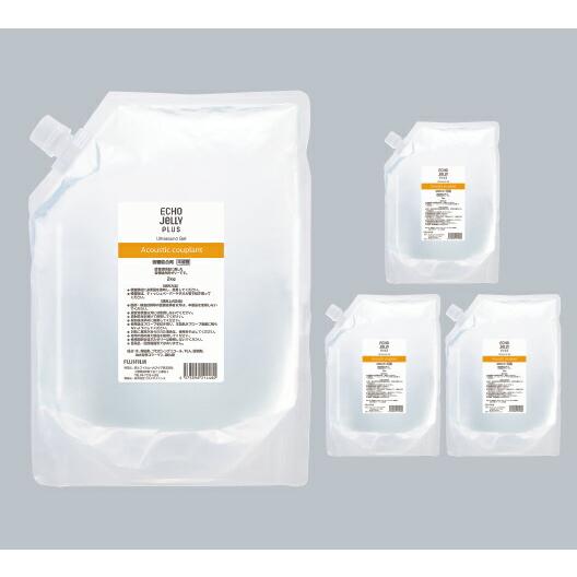 エコーゼリー　ＥＣＨ０　ＪｅＬＬＹ　ＰＬＵＳ（詰替え）空ボトル付　ＧＥＬ−ＳＣＡＮ−Ｃ　２Ｋｇ×４袋