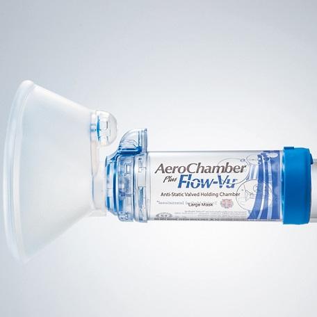 エアロチャンバープラス　静電気防止型　大人用ラージマスク　Ｔ０３１０３３　１個