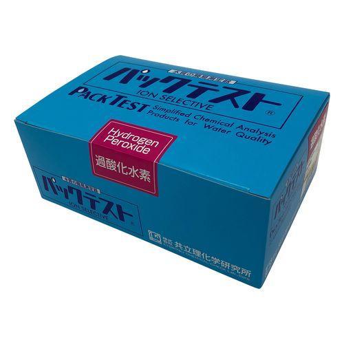 パックテスト（簡易水質検査器具）　過酸化水素　６−８６７５−２８　１箱（５本×１０袋入）
