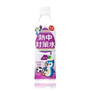 ≪送料無料≫熱中対策水　ぶどう味　５００ｍＬ×24【同梱不可】｜kenjoy