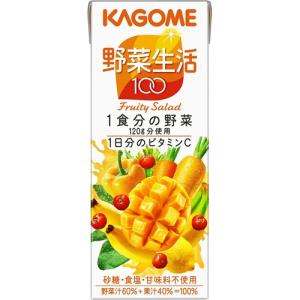 カゴメ　野菜生活１０マンゴーサラダ（紙） 200ml×12本｜kenjoy