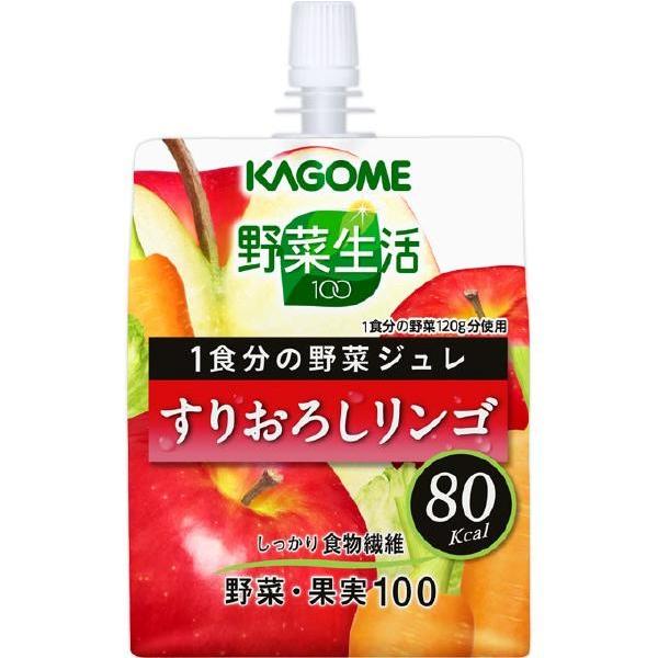野菜生活100　1食分の野菜ジュレ　すりおろしリンゴ　180g×6本