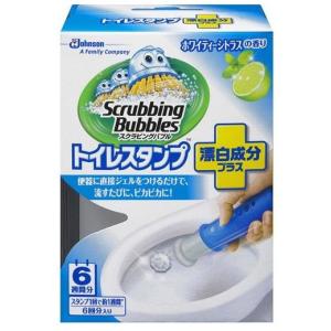 スクラビングバブル　トイレスタンプ漂白成分プラス　ホワイティ―シトラスの香り　本体　38g｜kenjoy