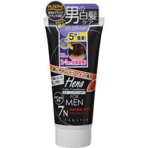 テンスター ヘナ カラーコンディショナー Ｆｏｒ ＭＥＮ ナチュラルブラック １７８ｇ｜kenjoy