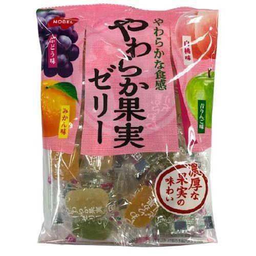 ノーベルやわらか果実ゼリー（個包装）　８０ｇ