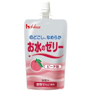 お水のゼリー　ピーチ味　120g｜kenjoy