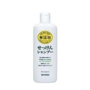 ミヨシ　無添加　せっけんシャンプー　350ml｜kenjoy