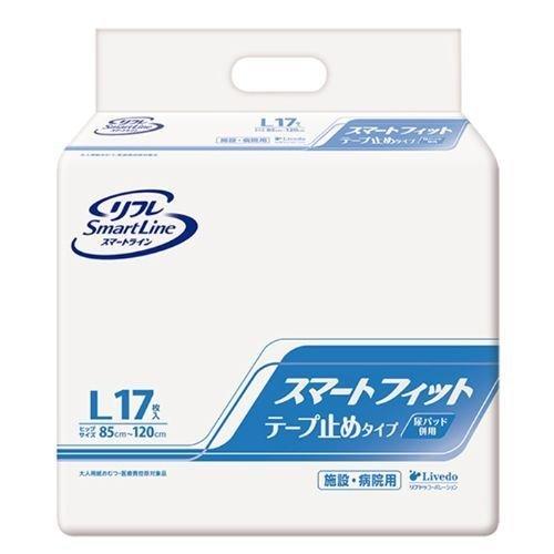 リフレ　スマートフィット　テープ止め　Ｌサイズ　４７５−０４１０２　１７枚×６