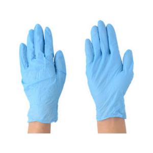 ニトリル使い切り極薄手袋　粉無　ブルー　２０４１　ＬＬ　１００枚×20個セット｜kenjoy