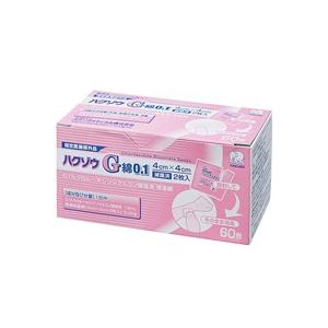 ハクゾウＧ綿　０．１　2600029　2枚×60包