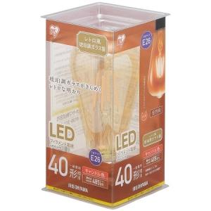 LEDフィラメント電球 レトロ球 E26 40形相当 ST形　LDF4C-G-FK｜kenjoy