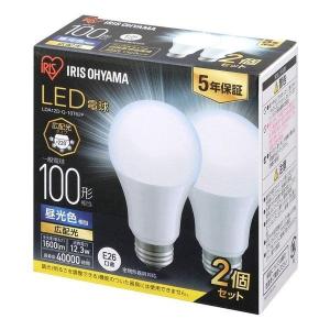 LED電球 E26 広配光 100形相当 昼光色 2個セット　　LDA12D-G-10T62P｜kenjoy