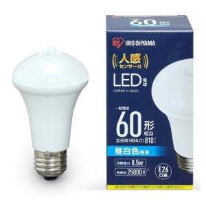 LED電球 人感センサー付 E26 60形相当 昼白色（25000時間）　LDR9N-H-SE25｜kenjoy