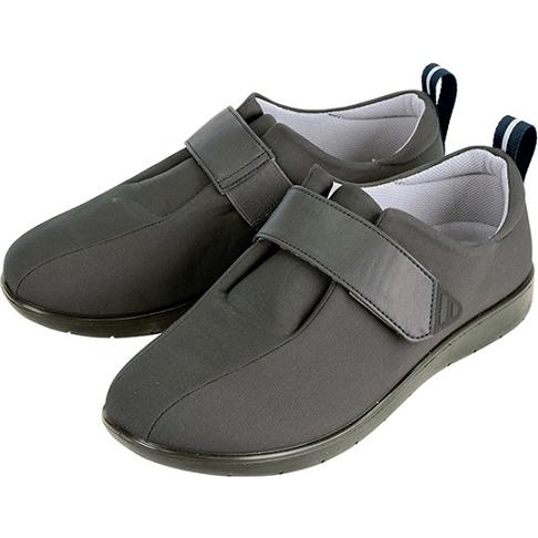 ＰＨ転びにくいシューズ　つま先有　０００７１４０３　Ｍ　黒　１足入