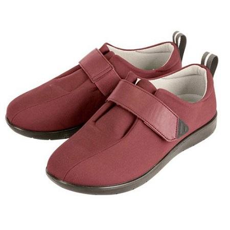 ＰＨ転びにくいシューズ　つま先有　０００７１４０８　Ｓ　ワイン　１足入