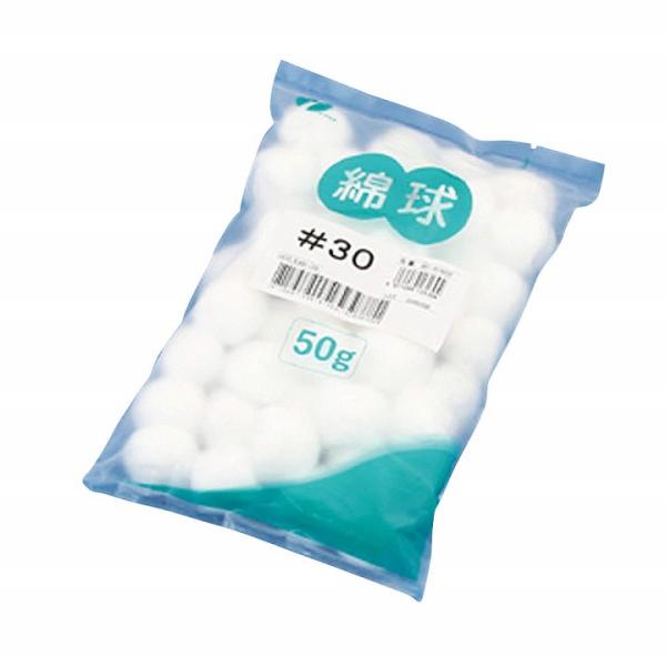 綿球　紐無し　＃３０　００１−０１６０３０　50g