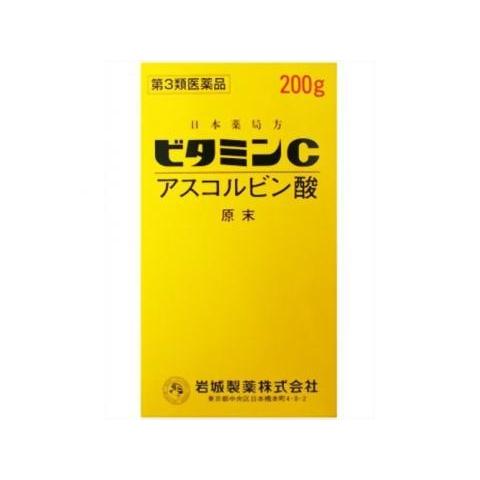 【第3類医薬品】ビタミンC　「イワキ」　200g