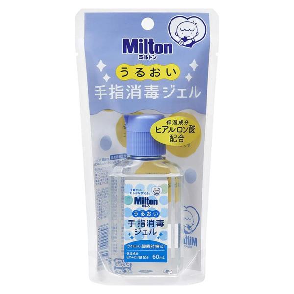 ミルトン　うるおい手指消毒ジェル【医薬部外品】　６０ｍＬ（ホルダーなし）