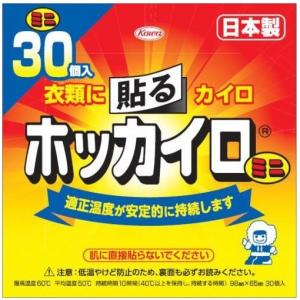 ホッカイロ　貼る　ミニ 30個｜kenjoy