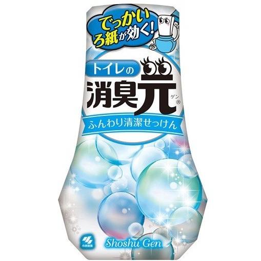 トイレの消臭元　ふんわり清潔せっけん　400ml