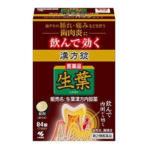 【第2類医薬品】生葉漢方錠 84錠